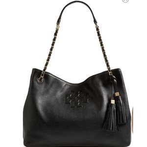 Tory Burch Black Thea Shoulder Bag